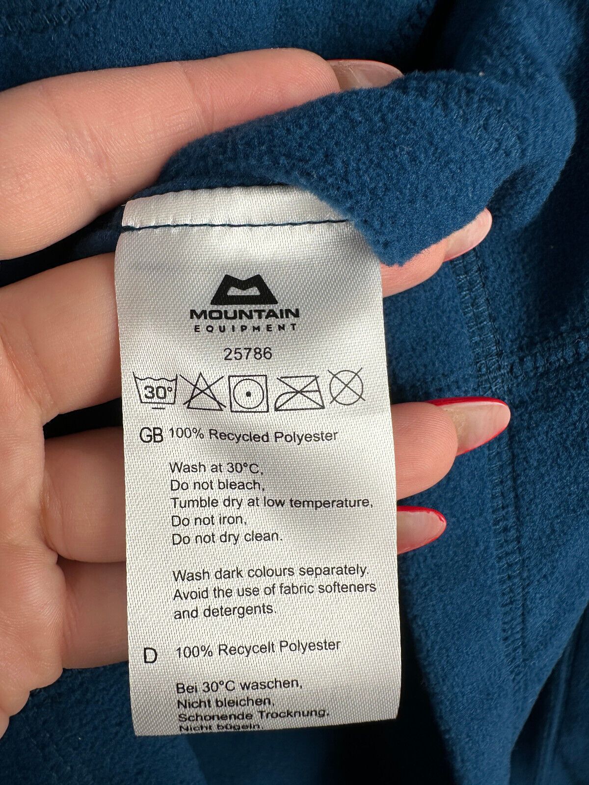 Mountain Equipment Mountain Equipment Mens Outdoor Micro Fleece Pullover Size US M / EU 48-50 / 2 - 16 Thumbnail