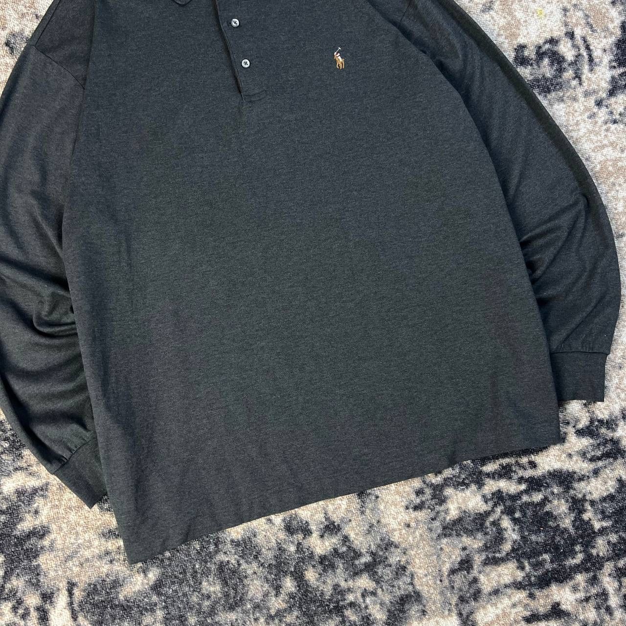 Polo Ralph Lauren Polo Ralph Lauren Luxury Mini Logo Rugby Long Sleeve Size US XXL / EU 58 / 5 - 3 Thumbnail