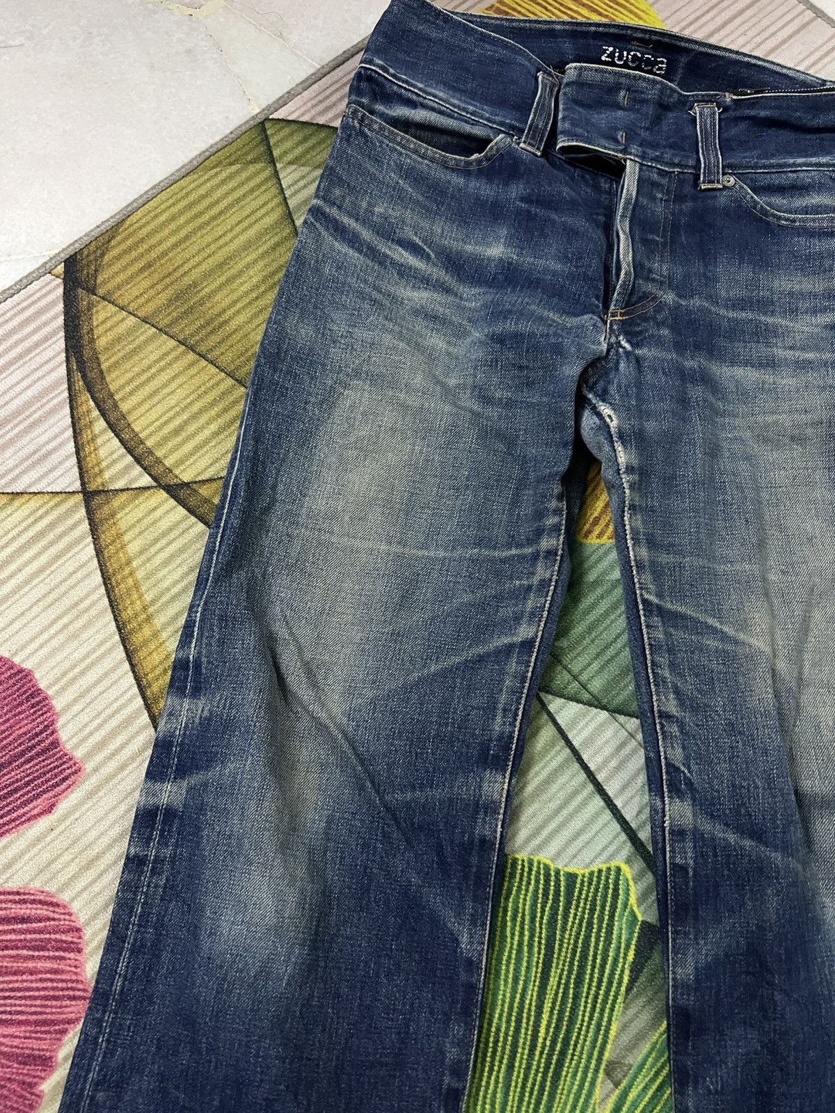 CABANE de ZUCCa 💥Vintage Cabane De Zucca Cropped Selvedge Jean Size US 28 / EU 44 - 8 Thumbnail