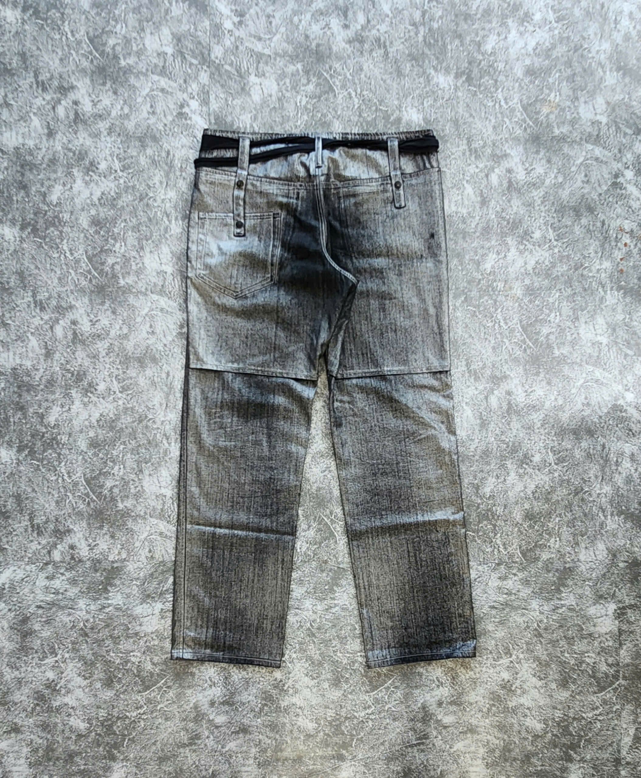 Yohji Yamamoto Yohji Yamamoto SS2007 runway metallic trousers Size US 32 / EU 48 - 3 Thumbnail