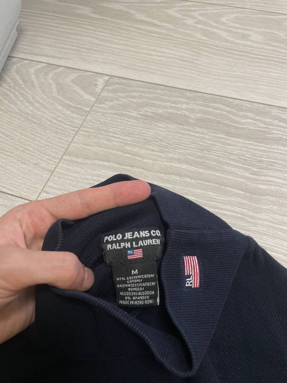 Japanese Brand × Polo Ralph Lauren × Vintage Vintage Polo Jeans Co Ralph Lauren Cotton Sweater Size US M / EU 48-50 / 2 - 3 Thumbnail