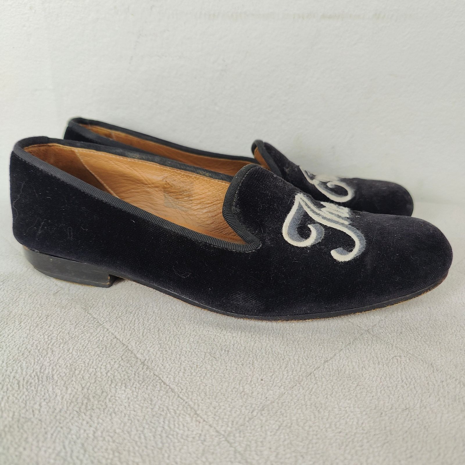 Stubbs & Wootton Stubbs & Wootton The End Velvet Loafers Womens 7 Size US 7 / IT 37 - 2 Thumbnail