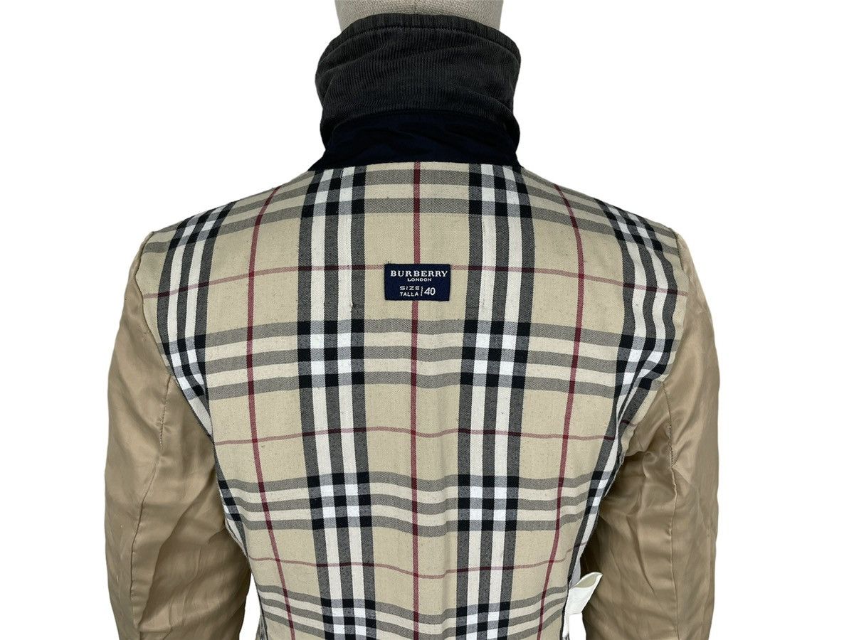 Burberry × Vintage BURBERRYS Nova Paid Quilted Snap-Buttons Coat Trench Jacket Size S / US 4 / IT 40 - 14 Thumbnail