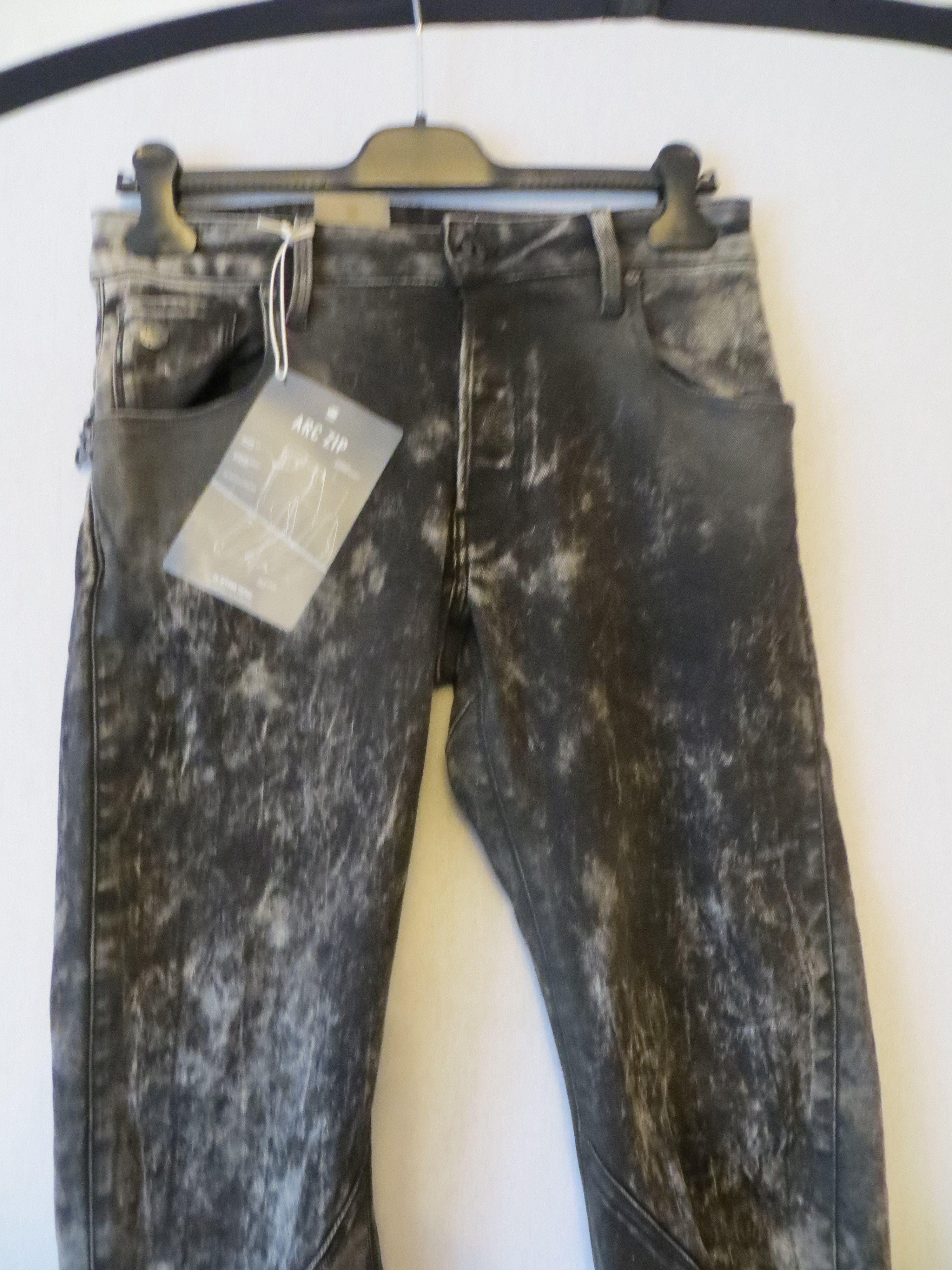 G-Star ARC ZIP 3D SUPER STRETCH JEANS Size US 29 - 2 Thumbnail