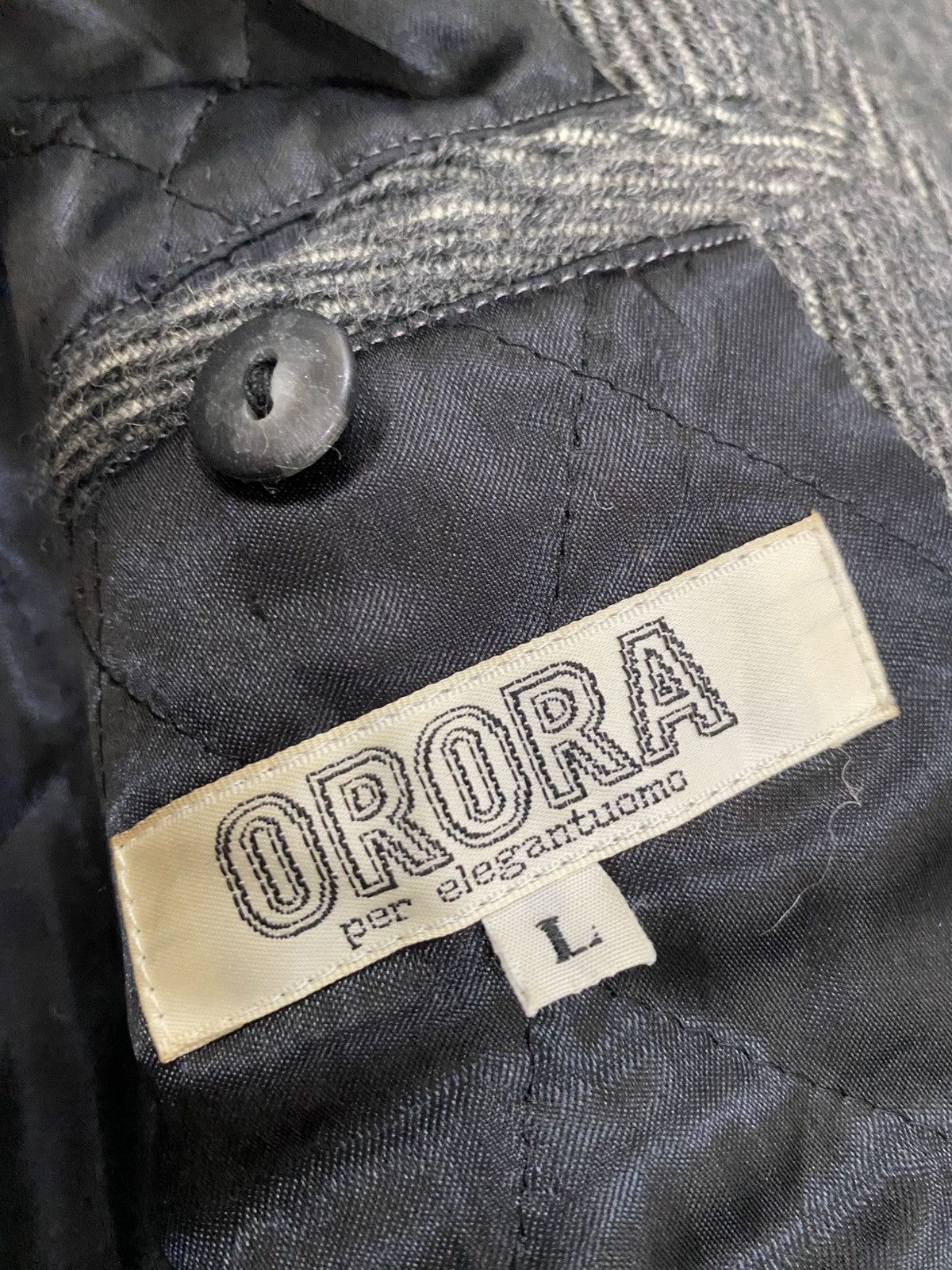 Issey Miyake VTG 80s ORORA Wool Jacket Bomber Issey Miyake Style Size US L / EU 52-54 / 3 - 11 Thumbnail