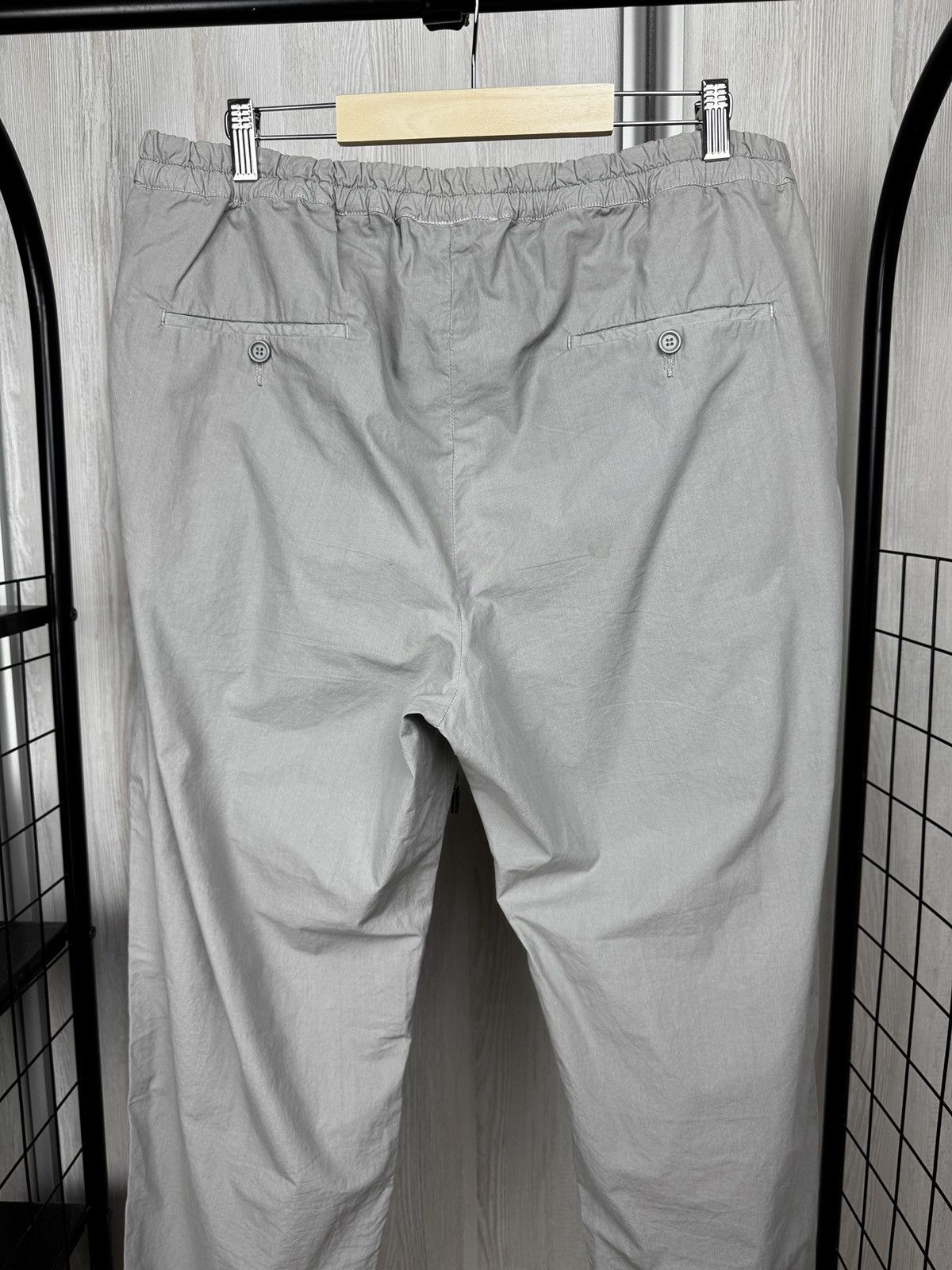 Dolce & Gabbana Dolce & Gabbana Grey Lightweight Drawstring Chino pants Size US 36 / EU 52 - 6 Thumbnail
