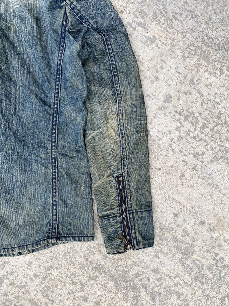 Tornado Mart Distressed Tornado Mart denim jacket Size M / US 6-8 / IT 42-44 - 5 Thumbnail