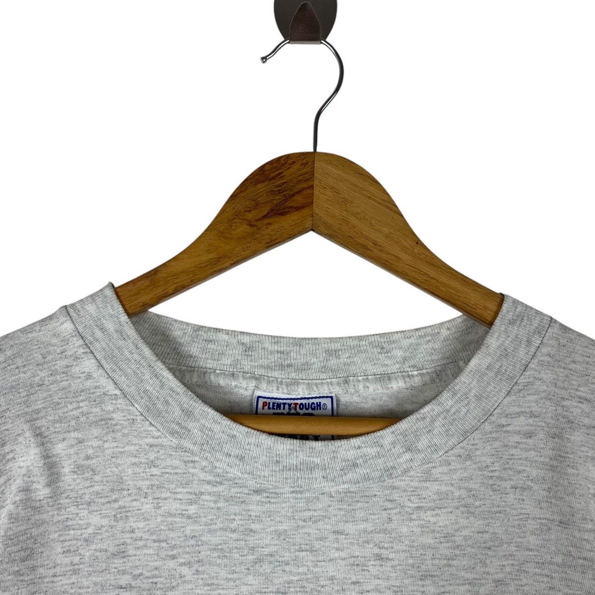 Vintage Vintage 90s PLENTY TOUGH Big bicep printed tee Size US L / EU 52-54 / 3 - 8 Thumbnail