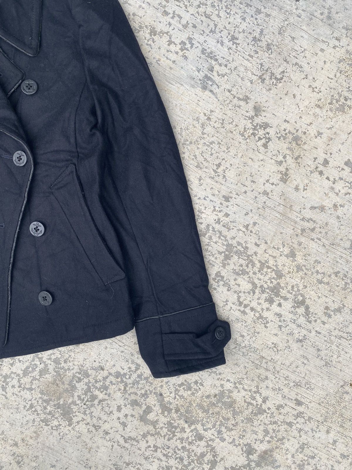 Crafman-ship by comme ca commune pea coat wool jacket