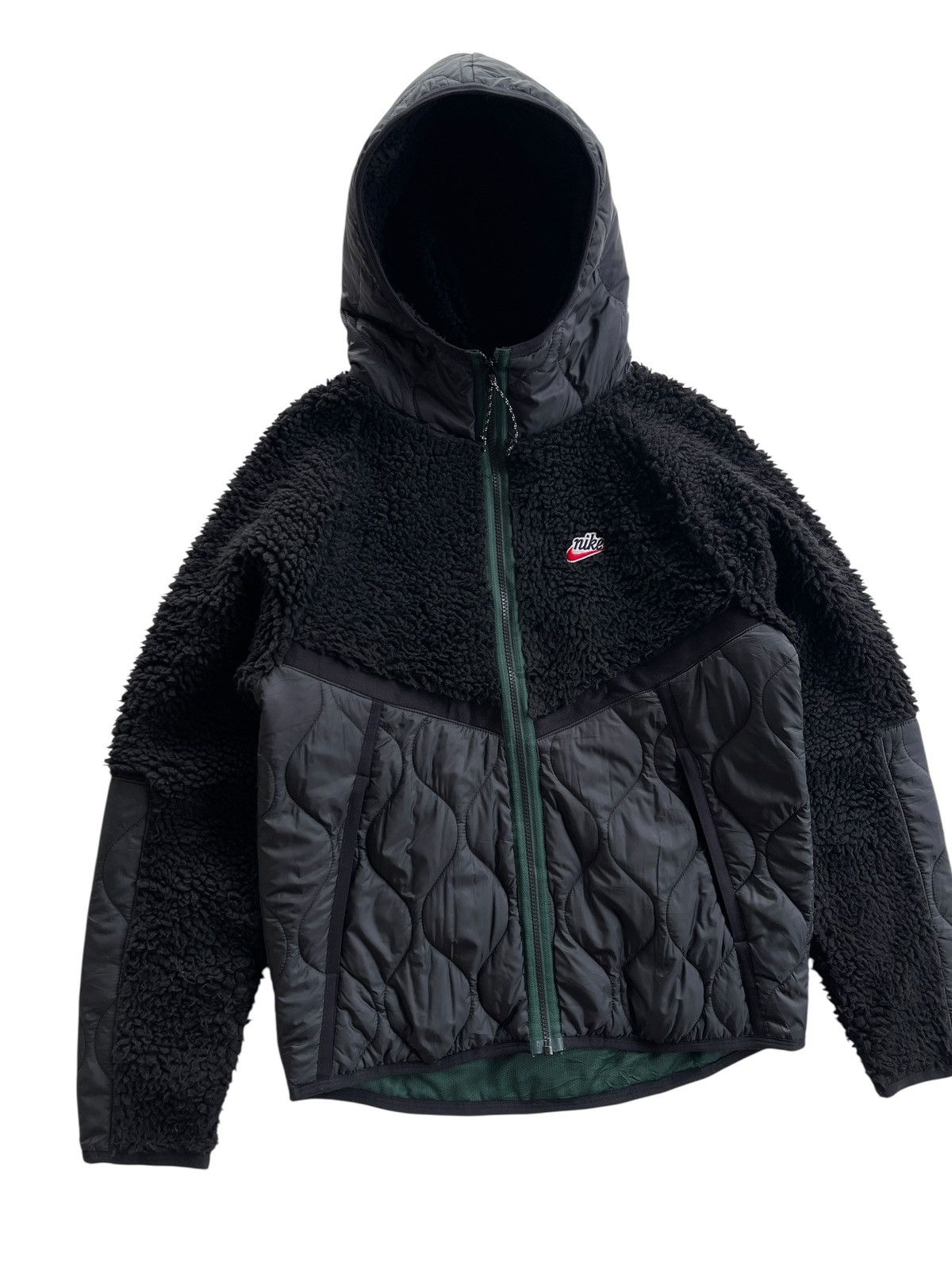 Nike Nike BOA Fleece Quilted Shell Hooded Jacket Size US M / EU 48-50 / 2 - 6 Thumbnail