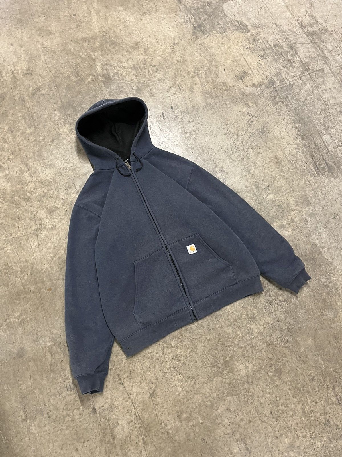 Carhartt × Vintage Carhartt thermal lined zip up vintage hoodie skater hype Size US XL / EU 56 / 4 - 3 Thumbnail