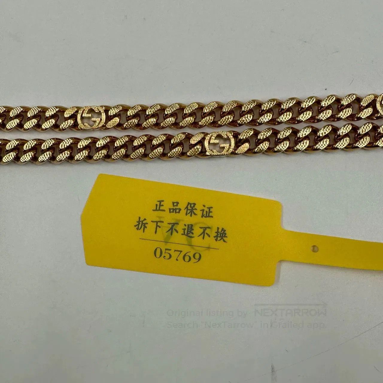 Gucci Gucci Double G Gold Necklace. Size ONE SIZE - 9 Thumbnail