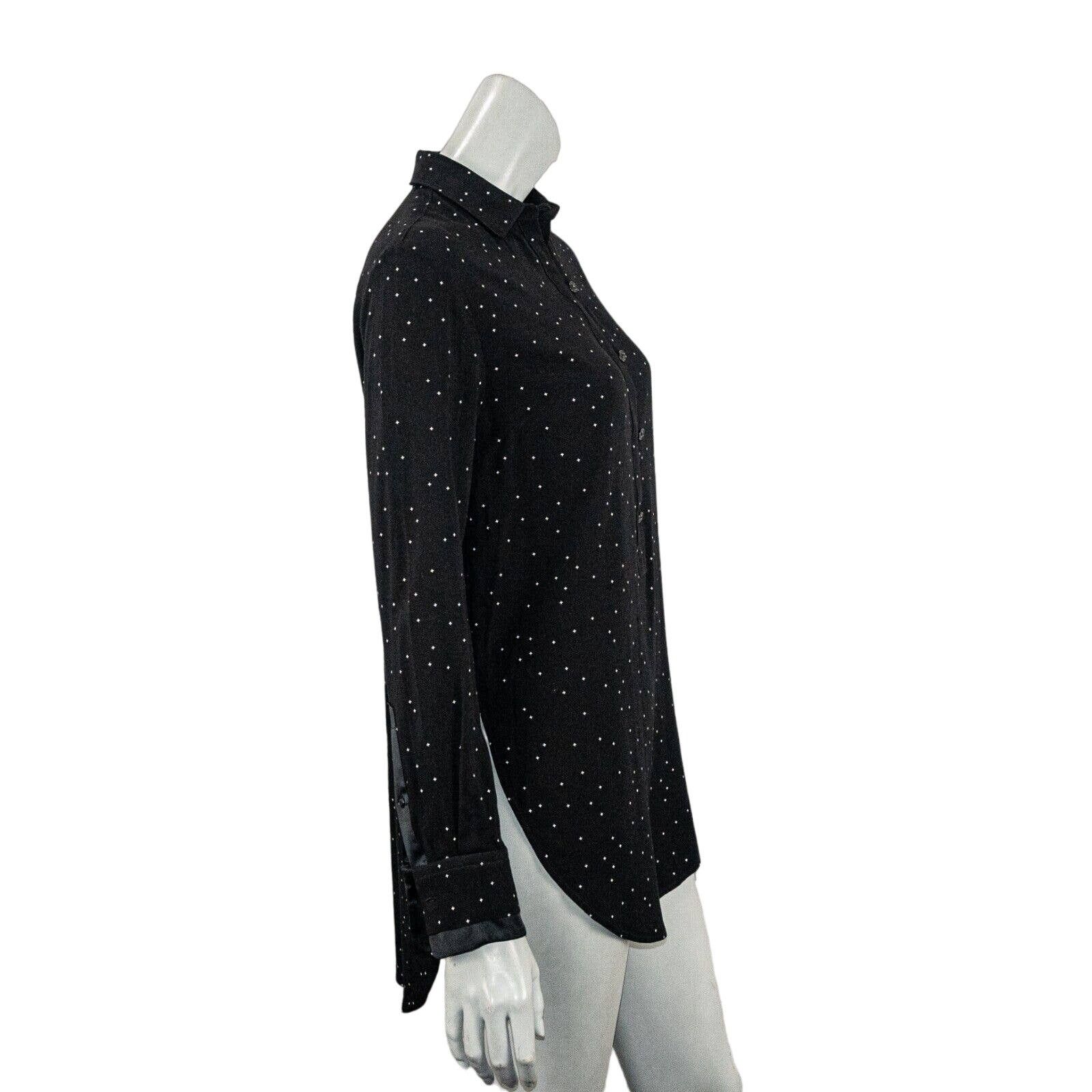 Rag & Bone Rag & Bone Women's pullover Blouse Black Print Size XS Size XS / US 0-2 / IT 36-38 - 2 Thumbnail