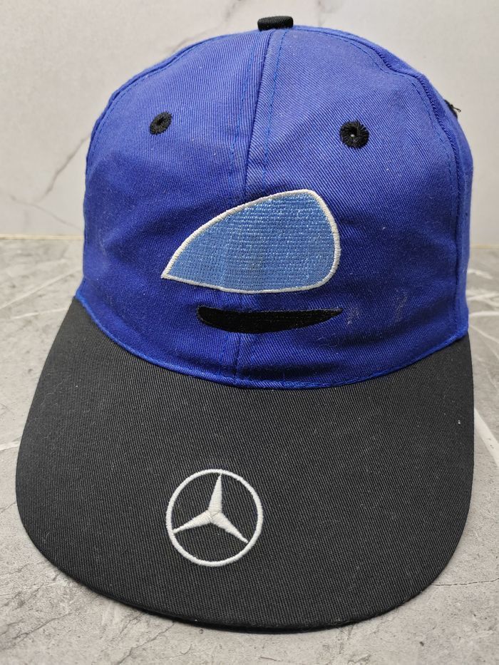 Mercedes-Benz Vintage Mercedes Benz Cap Hat Size ONE SIZE - 1 Thumbnail
