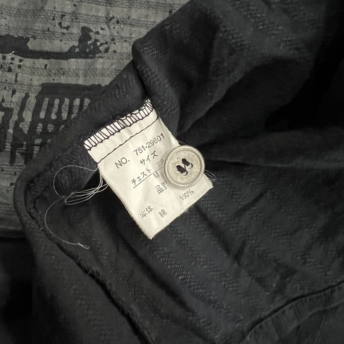 Hysteric Glamour 2000s Slash Number Vkei Style Poem Button up Shirt Size US M / EU 48-50 / 2 - 6 Thumbnail