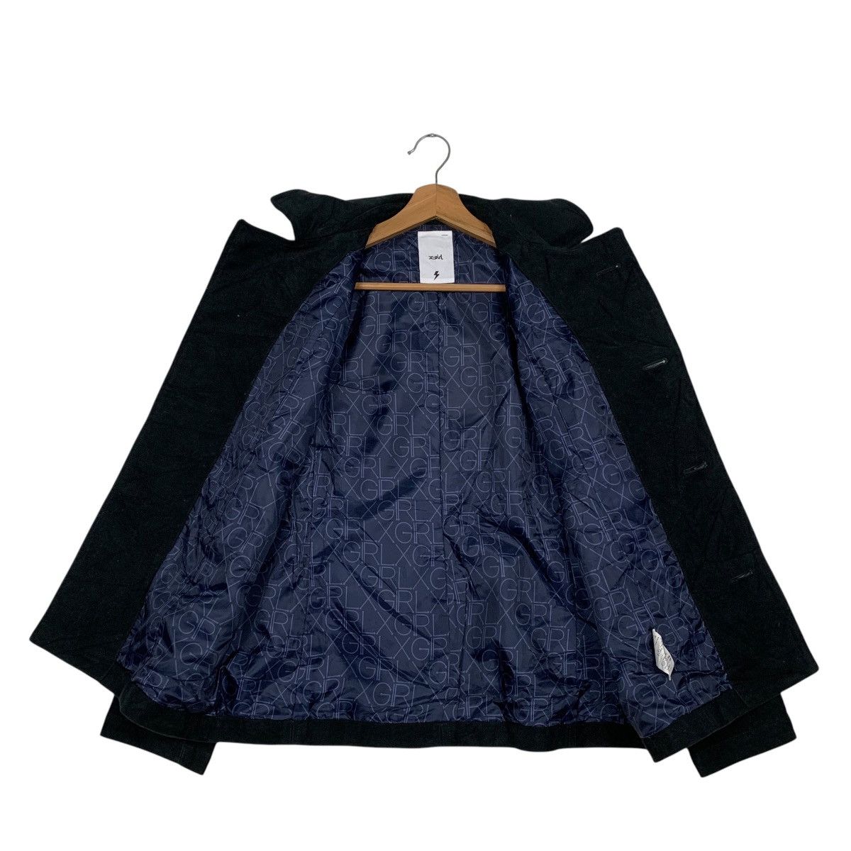 X-Girl X-girl Double Breasted Black Jacket Size M / US 6-8 / IT 42-44 - 11 Thumbnail