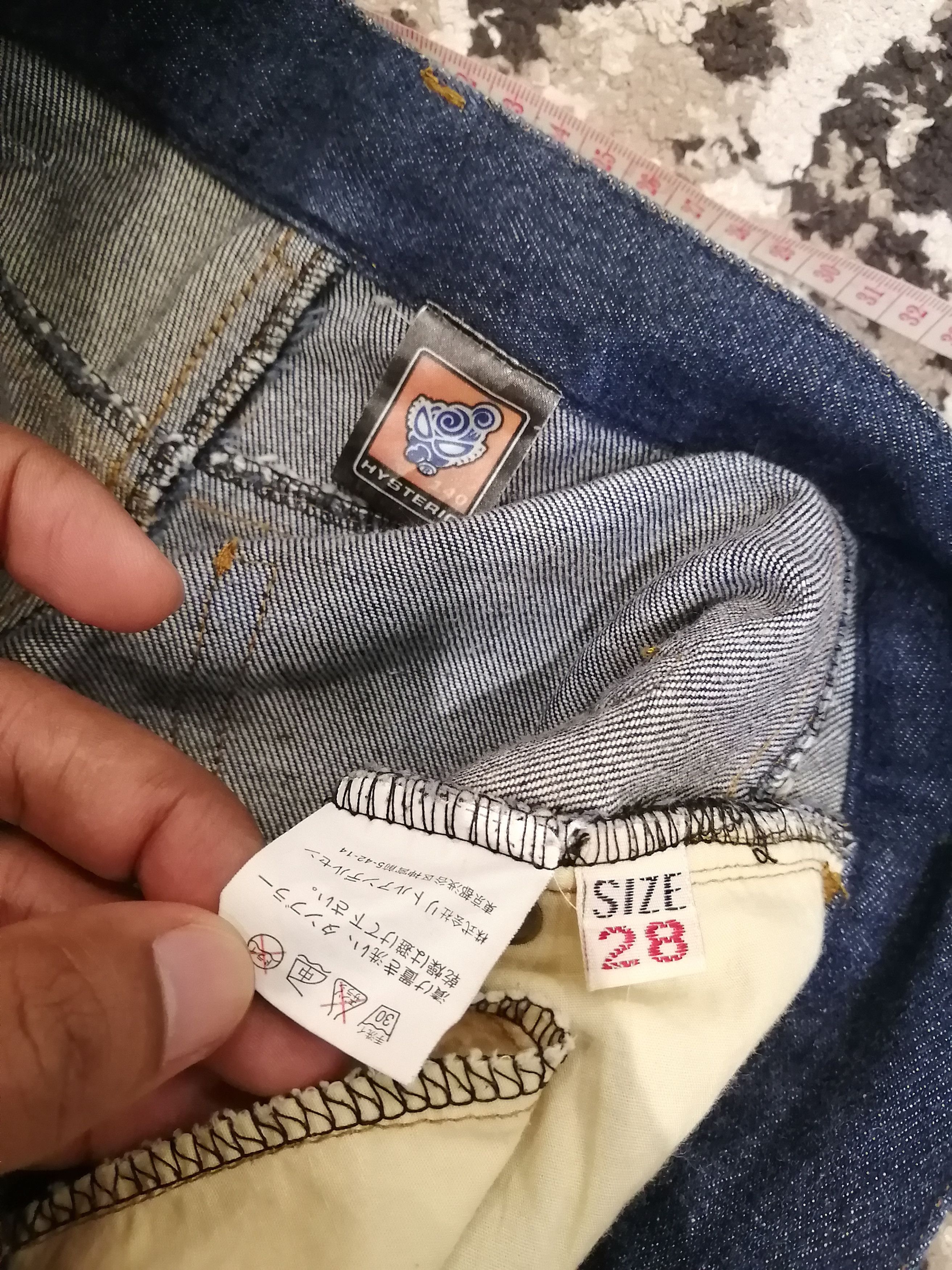 Hysteric Glamour Vintage Hysteric Glamour Speed Wheels Jeans Size US 28 / EU 44 - 21 Thumbnail