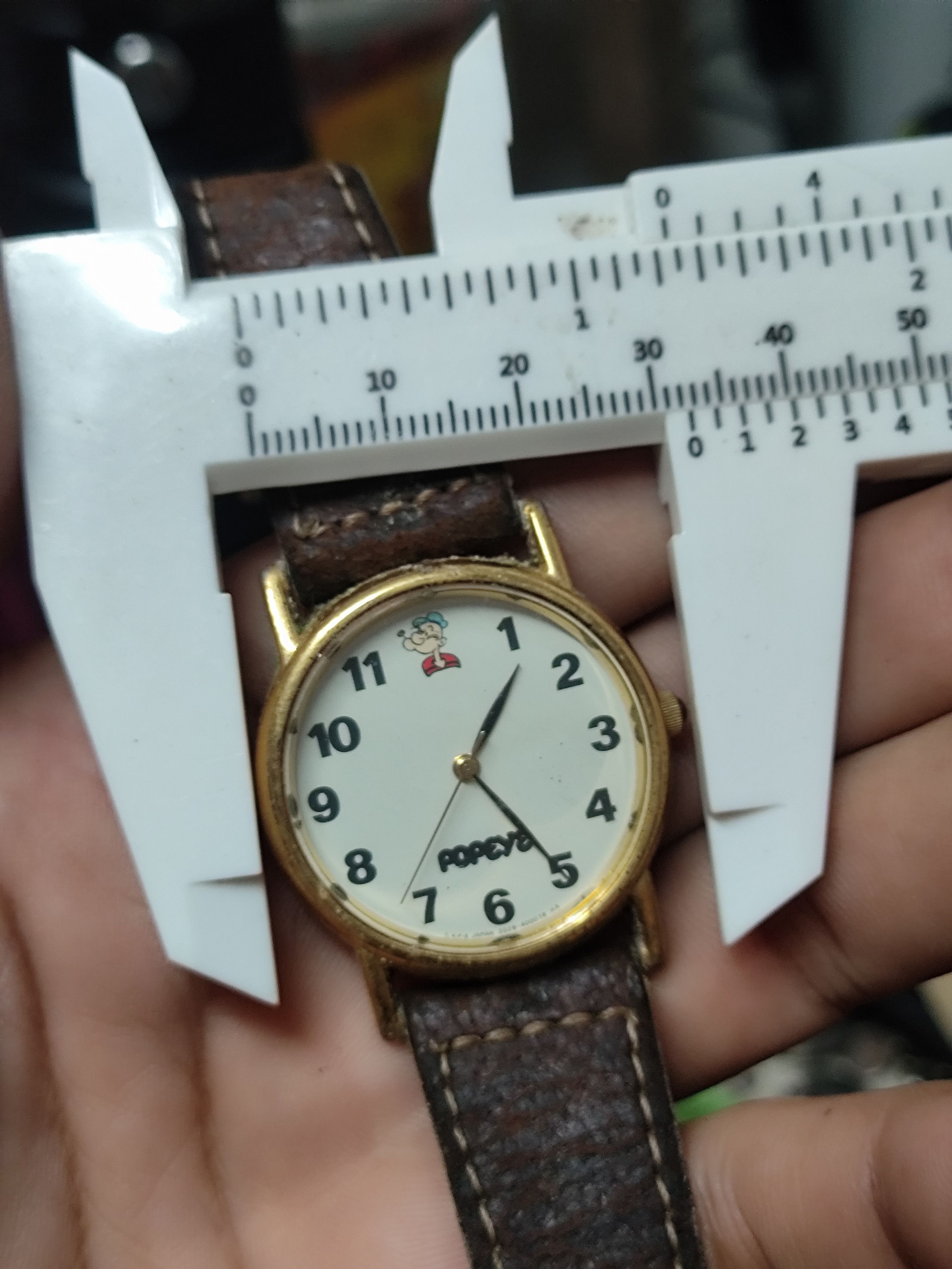 Vintage Super Rare 90's Collection Popeye Vintage Watch JAPAN MADE Size ONE SIZE - 2 Thumbnail