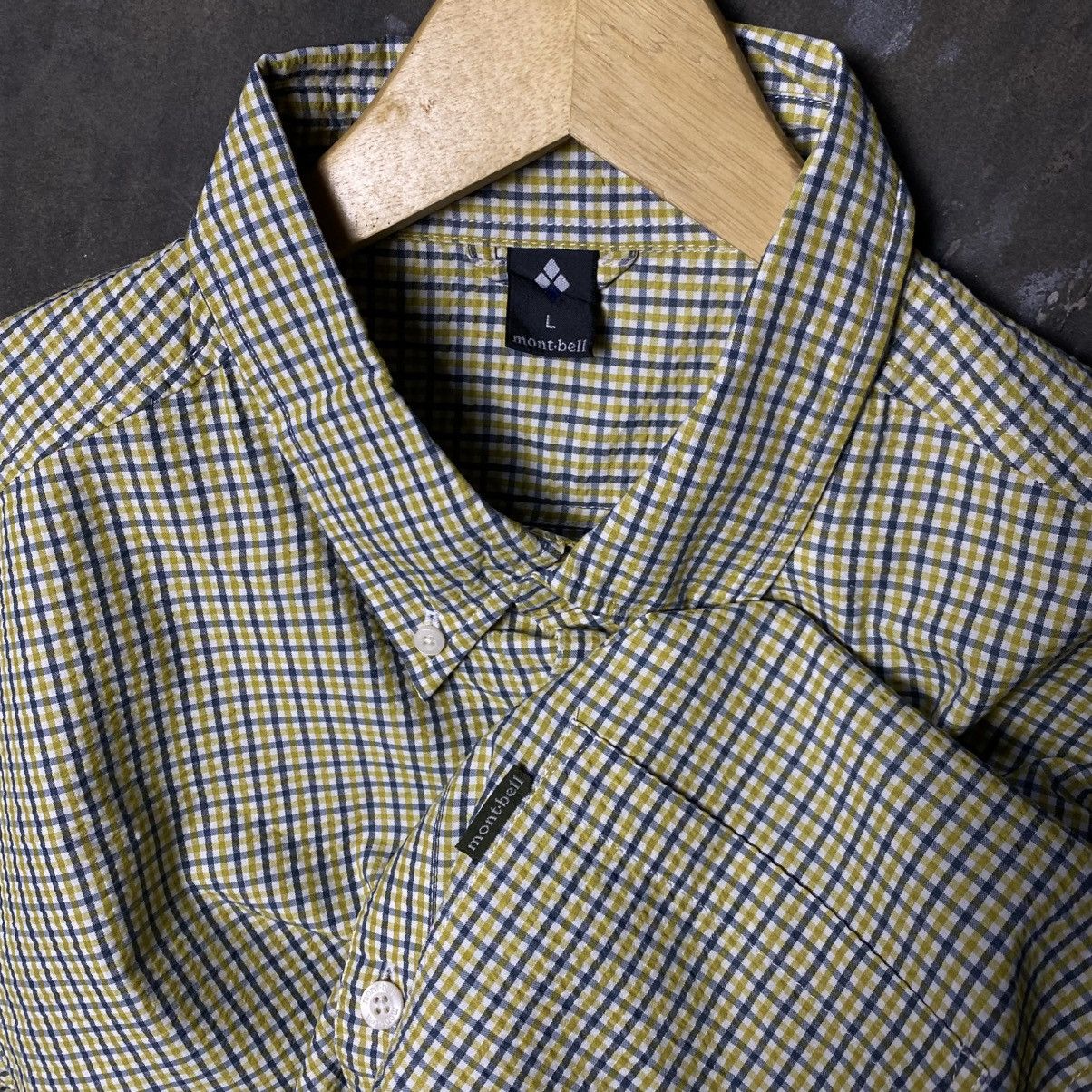 Japanese Brand × Montbell vintage montbell plaid button shirt s/s Size US L / EU 52-54 / 3 - 4 Thumbnail