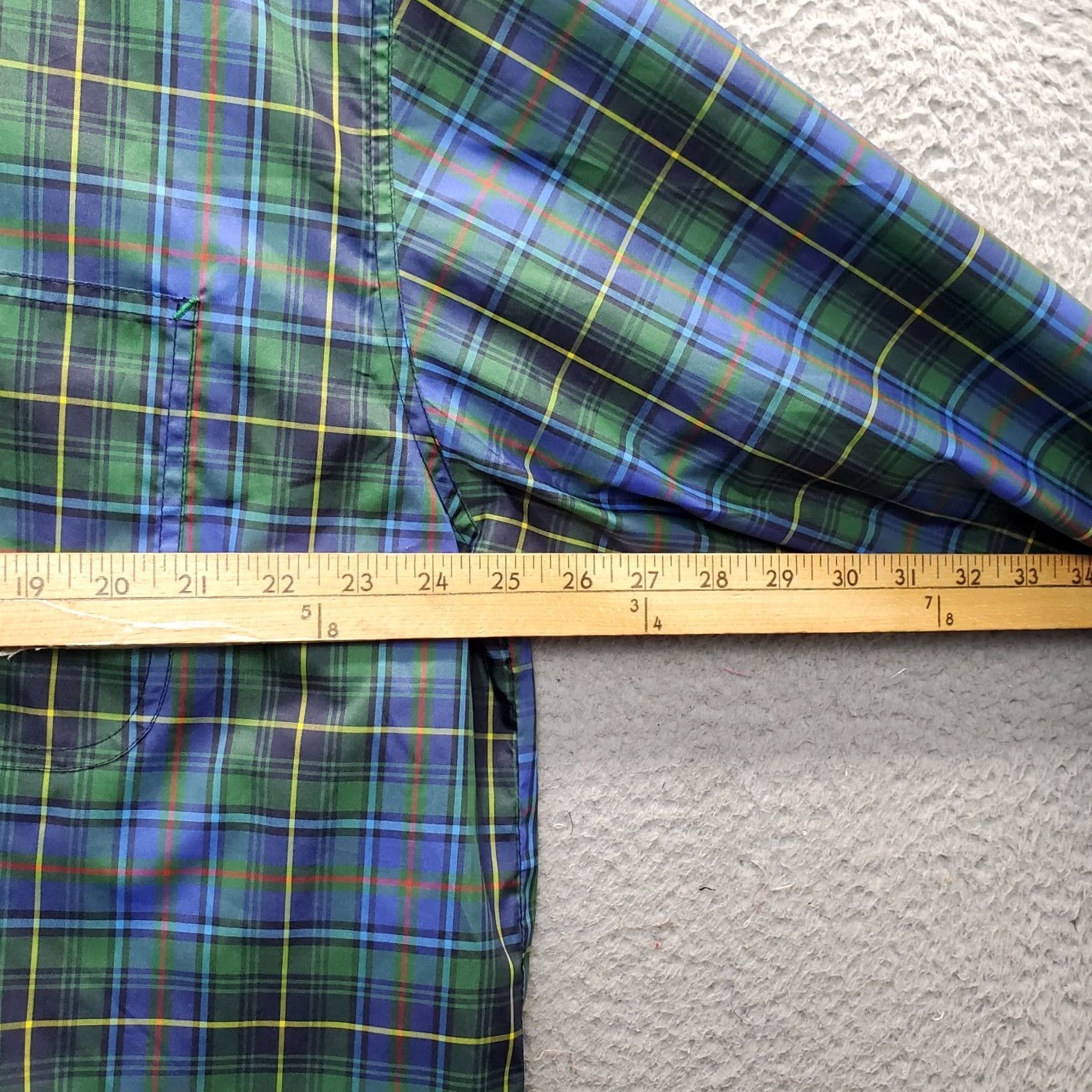 Tommy Hilfiger Tommy Hilfiger Shirt Men L Multi Plaid Water Resistant Long Sleeve Button-Up Size US L / EU 52-54 / 3 - 5 Thumbnail