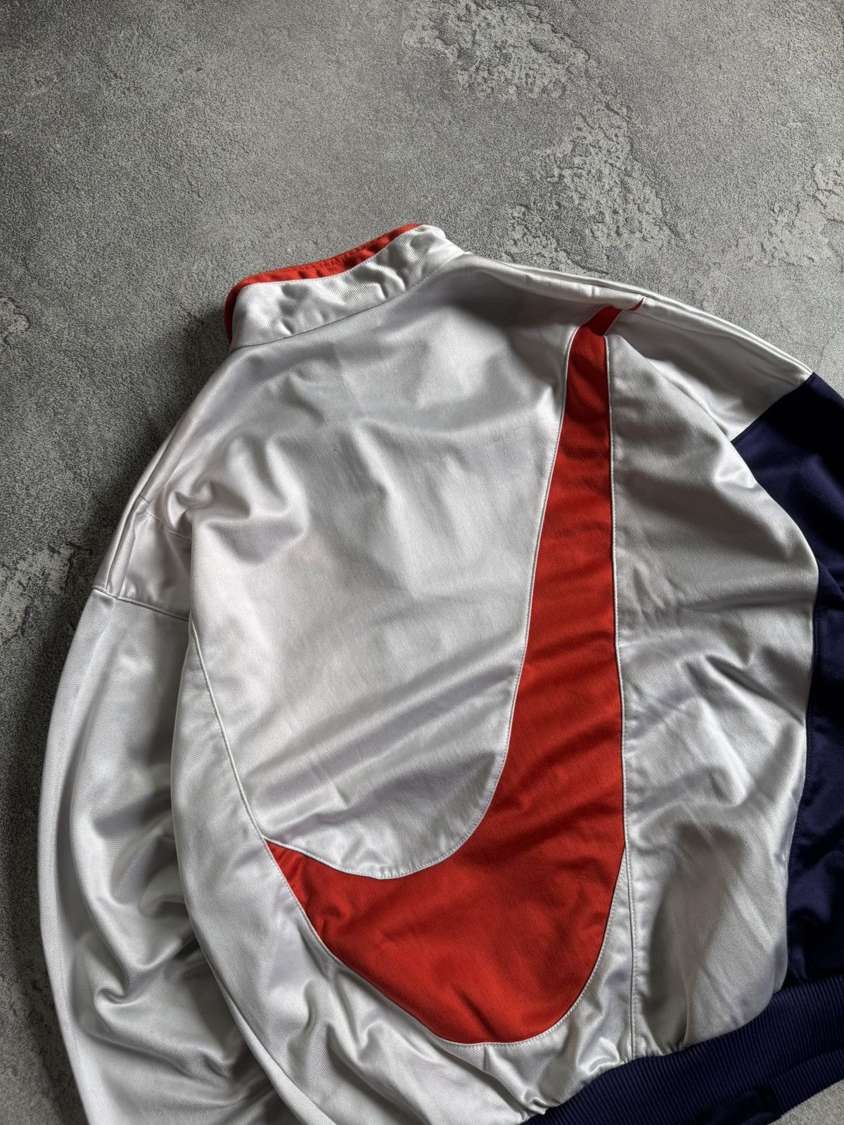 Nike Nike XS/size big swoosh zip olympian track jacket retro 90s Size US XS / EU 42 / 0 - 2 Thumbnail