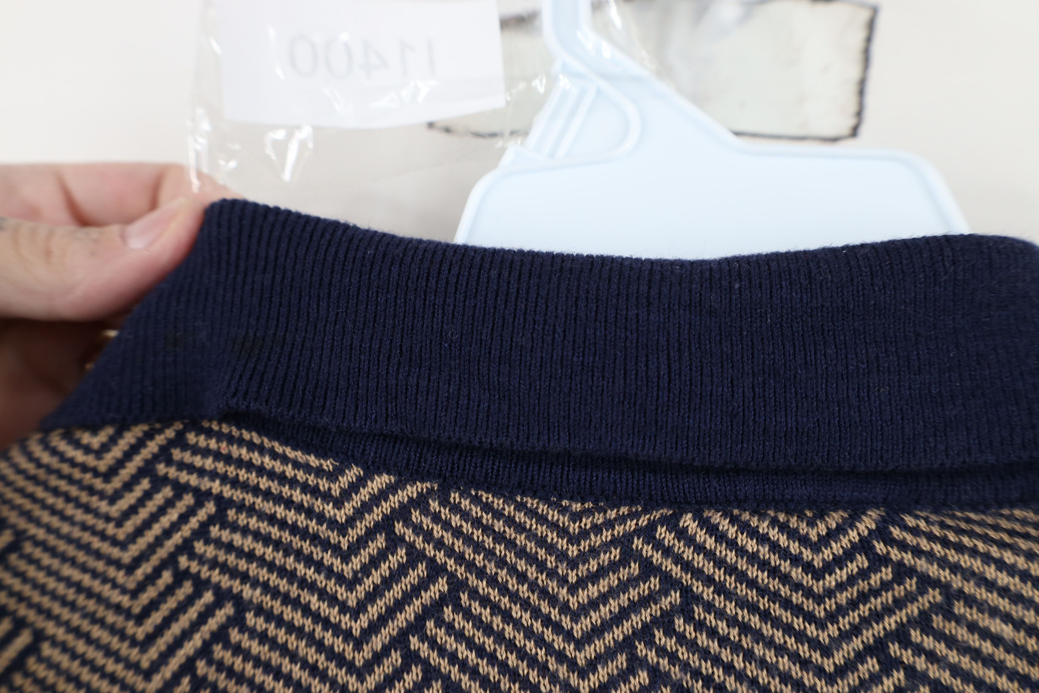 Vintage Vintage 90s Streetwear Lightweight Collared Pullover Sweater Size US L / EU 52-54 / 3 - 8 Thumbnail