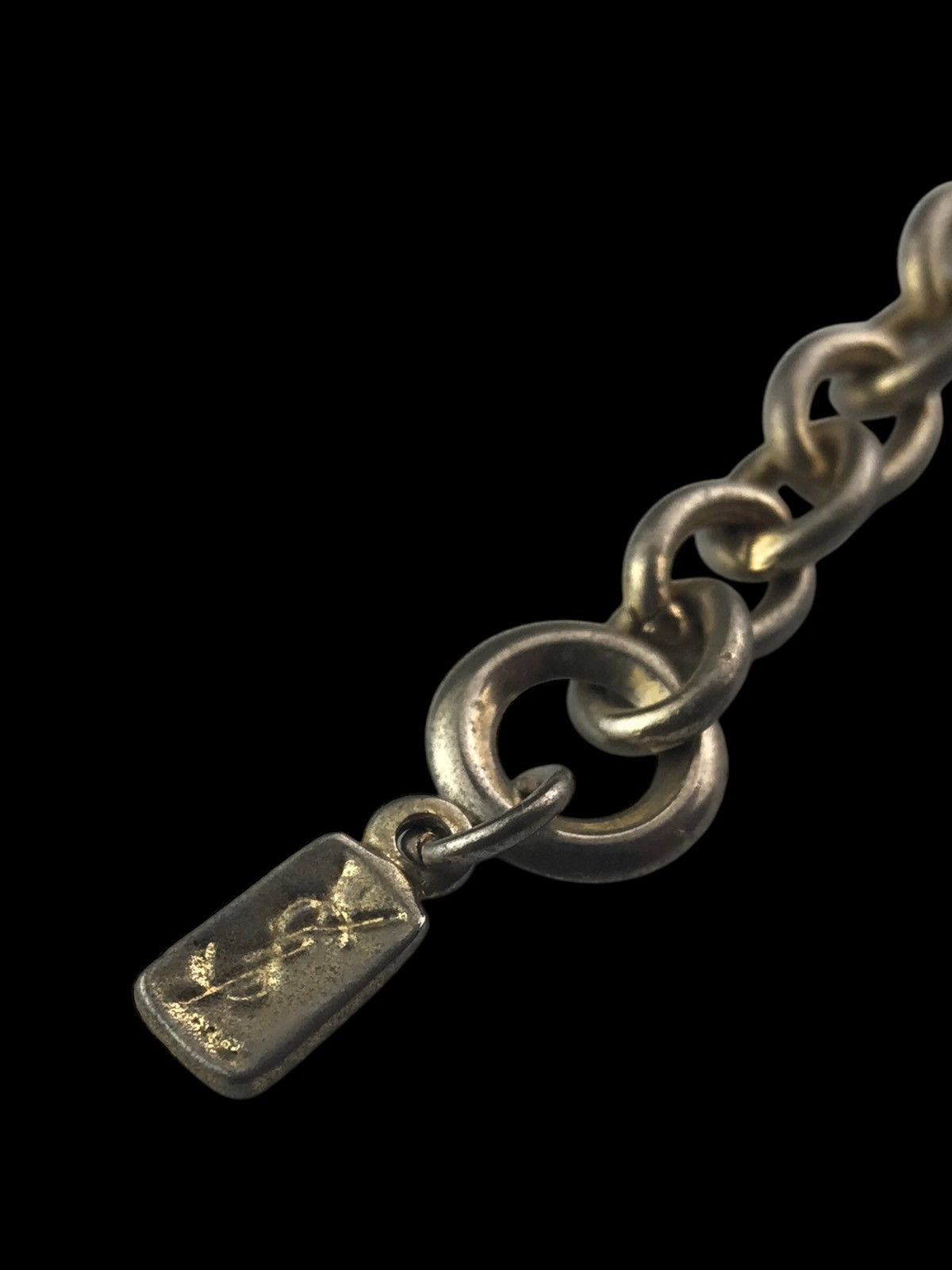 Saint Laurent Paris VINTAGE 80’s YVES SAINT LAURENT NECKLACE RHINESTONE Size ONE SIZE - 10 Thumbnail