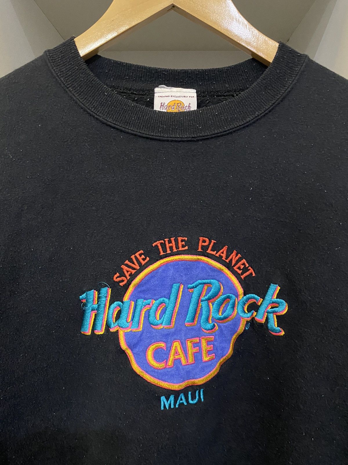 Hard Rock Cafe × Vintage Vintage 90’s Hard Rock Cafe Maui Sweater Size US L / EU 52-54 / 3 - 2 Thumbnail