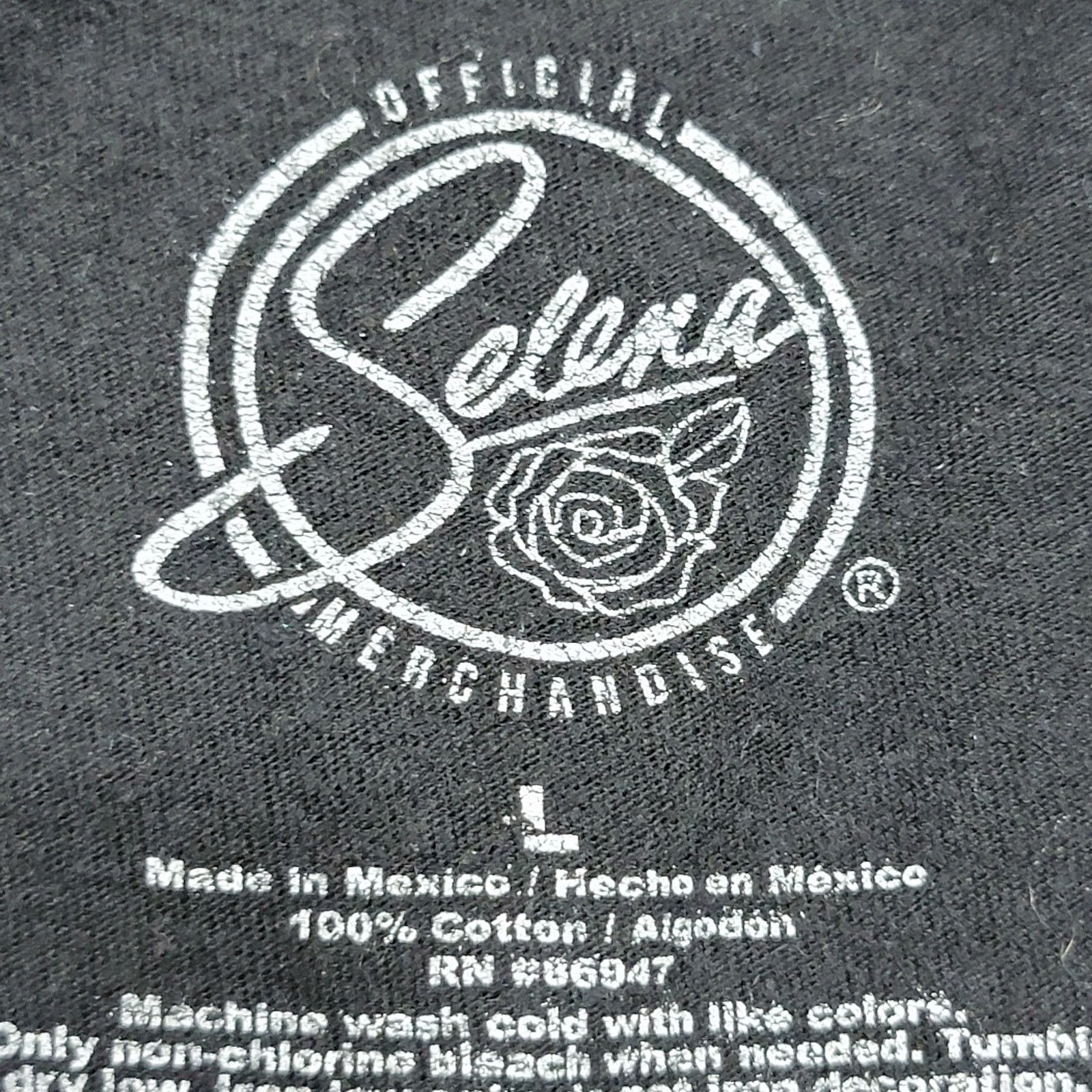 Other Official Selena Merchandise Tee "Selena Si Una Vez" - Large Size L / US 10 / IT 46 - 4 Thumbnail