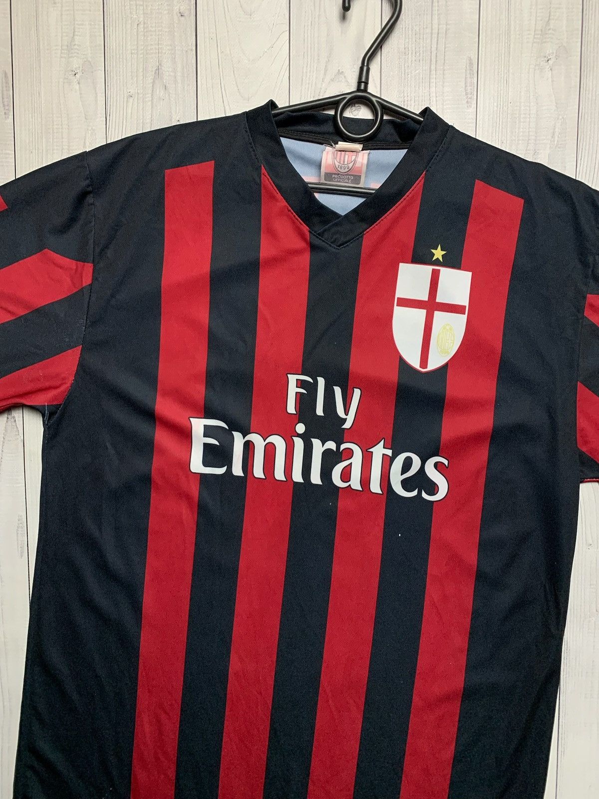 Vintage Vintage AC Milan soccer jersey size L 70 Bacca rare Size US L / EU 52-54 / 3 - 3 Thumbnail