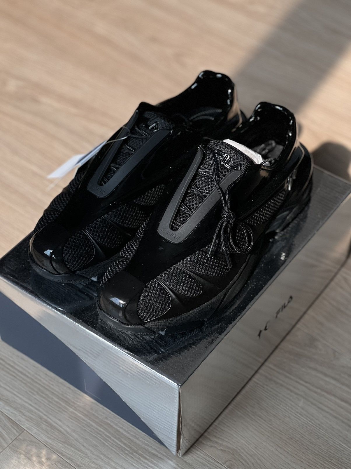 Thug Club Thug Club Fila replica 2002 Black | Grailed