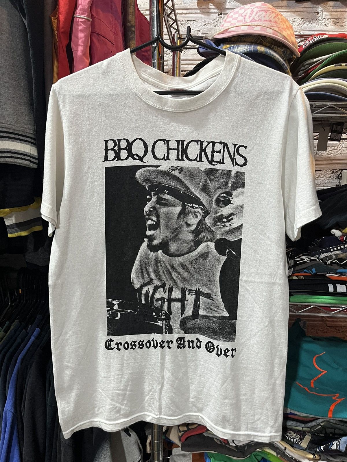 Band Tees × Vintage BBQ Chicken Japan Hardcore Punk Band Tee 00s Size US S / EU 44-46 / 1 - 1 Thumbnail
