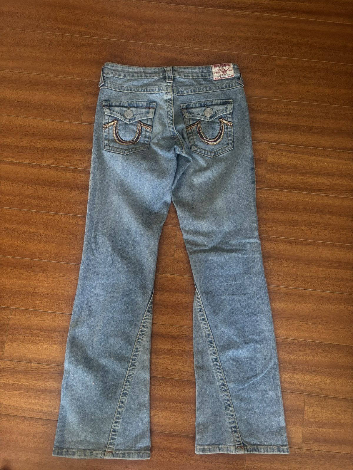 True Religion True Religion Vintage Bootcut Jeans Size 27" / US 4 / IT 40 - 4 Thumbnail