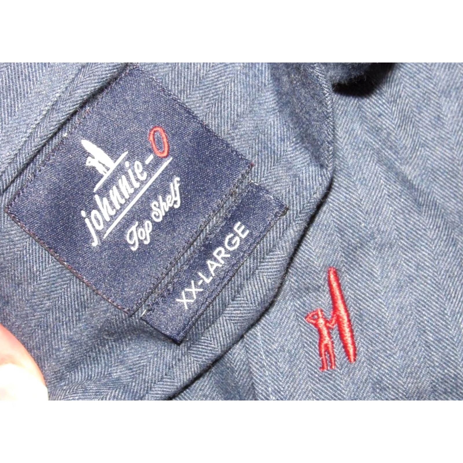 johnnie-O JOHNNIE O Top Shelf Crenshaw Long Sleeve Button Down Shirt XXL Mens XXL Blue Size US XXL / EU 58 / 5 - 4 Thumbnail