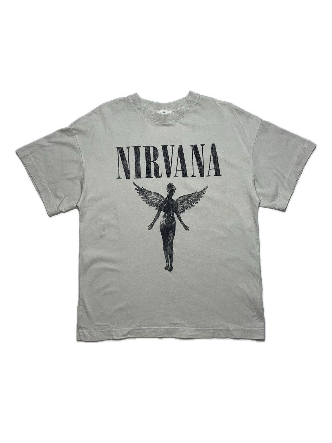 Nirvana Vintage Nirvana In Utero cropped boxy fit tee Size US S / EU 44-46 / 1 - 1 Thumbnail
