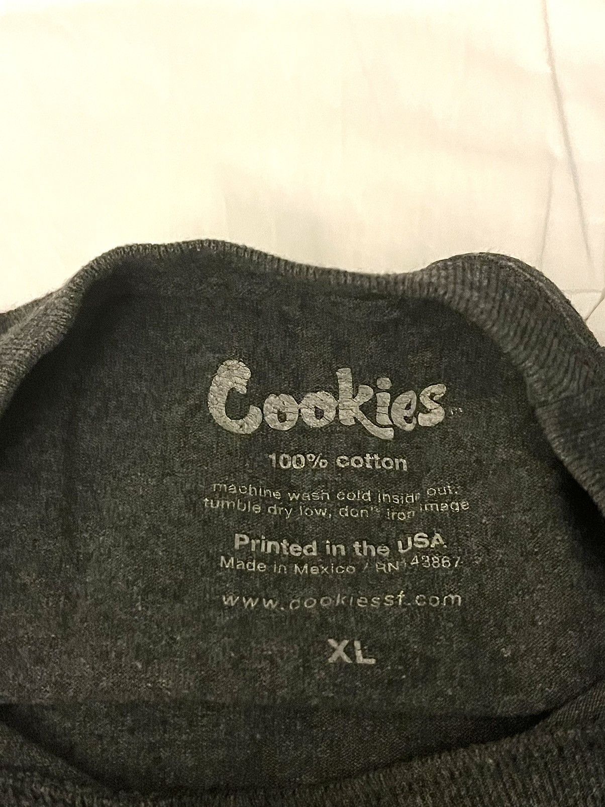 Cookies Cookies by Berner Grey Charcoal T shirt Size US XL / EU 56 / 4 - 3 Thumbnail
