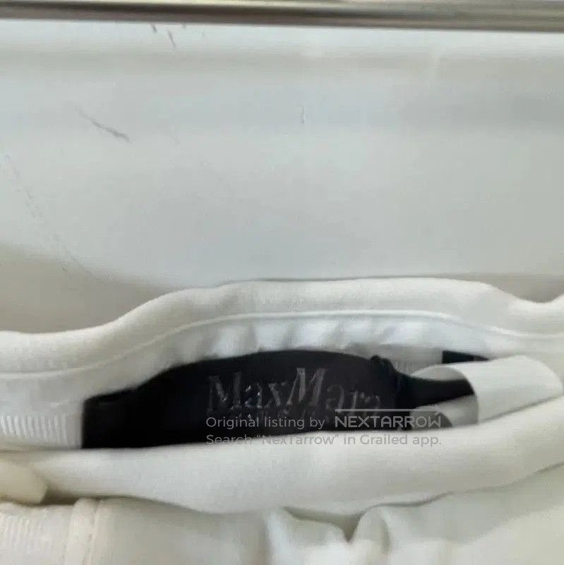 Max Mara MaxMara Elegant White Polyester Casual Pants . Size 22" - 5 Thumbnail