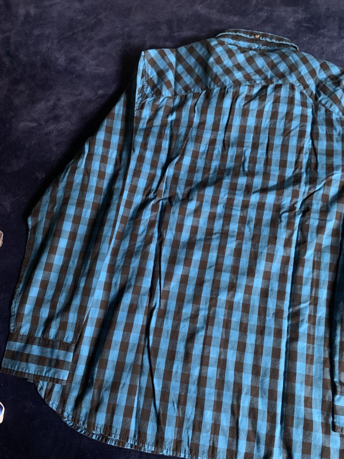 Other Amplify Mens Button Up Shirt Men Workwear Casual Old Vintage Size US L / EU 52-54 / 3 - 7 Thumbnail