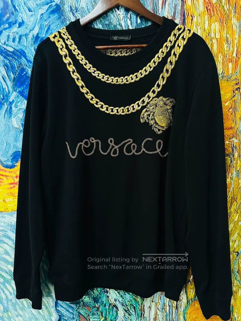 Versace Versace Sweatshirt jacket Size US XXL / EU 58 / 5 - 1 Thumbnail