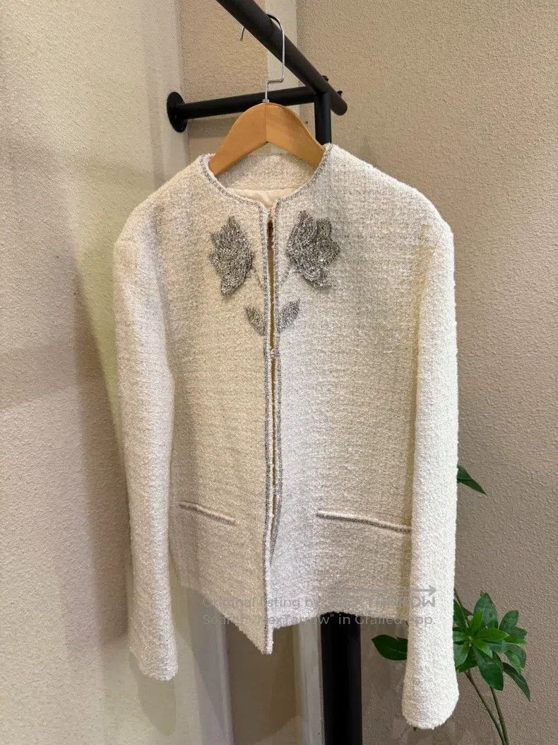 Valentino Valentino Tweed coat Size S / US 4 / IT 40 - 1 Thumbnail