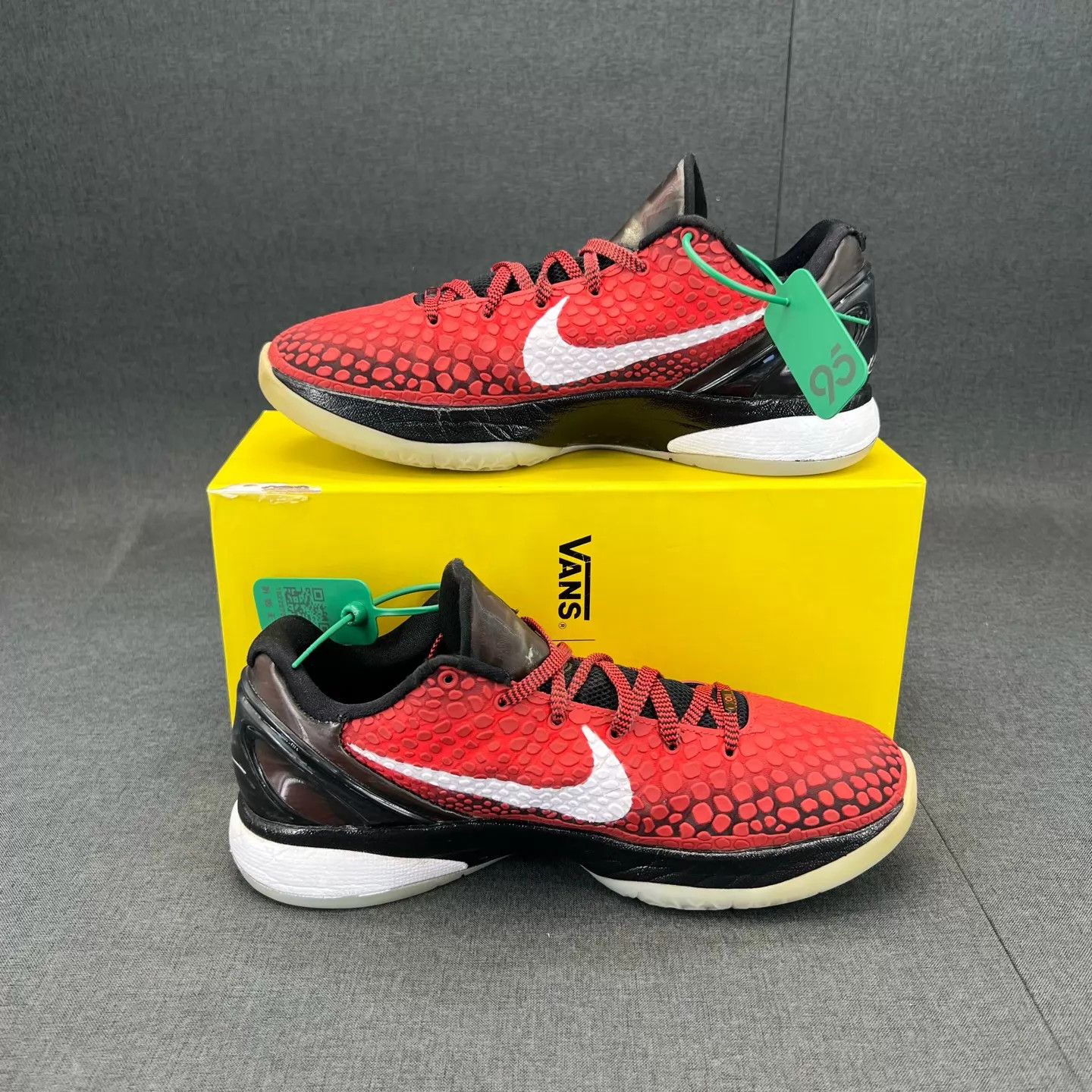 Nike Nike Zoom KD 6 Black Red All-Star 42 Size US 9 / EU 42 - 2 Thumbnail