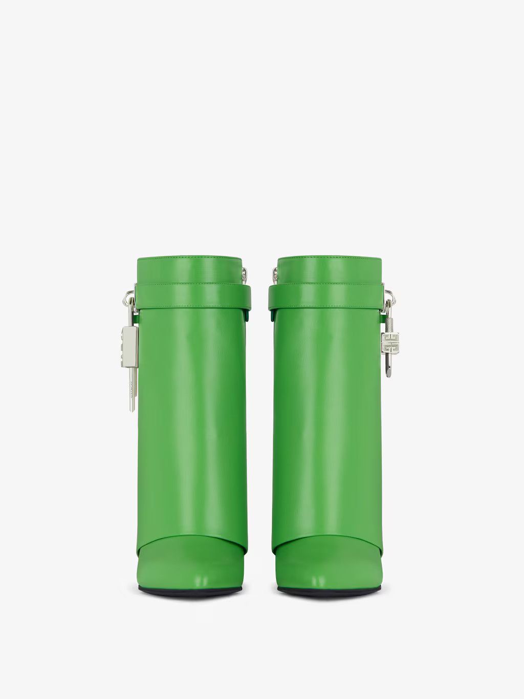 o1w1db10525 Shark Lock Ankle Boots in Green