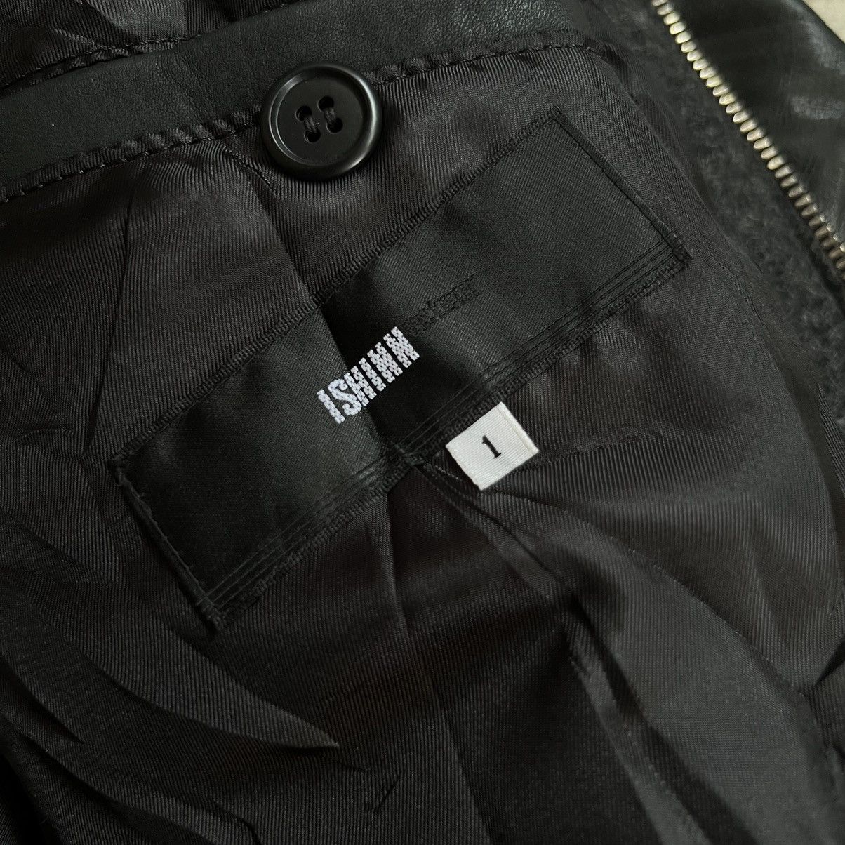 Isamu Katayama Backlash Vintage Ishinn Acteur Wool Leather Zip Up Jacket Size US S / EU 44-46 / 1 - 6 Thumbnail