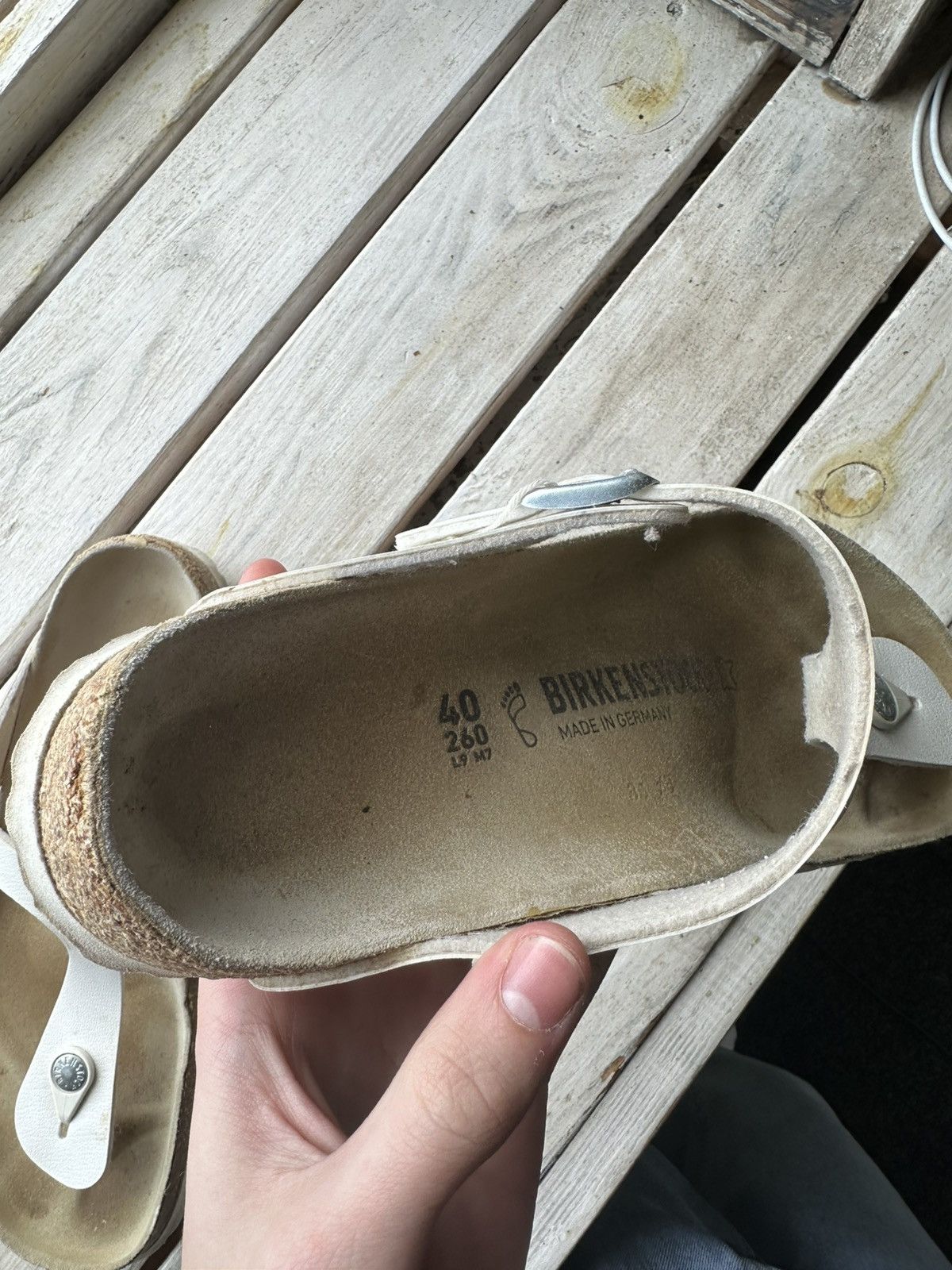 Birkenstock × Vintage 🚨Birkenstock Arizona boston Soft-foot sandals slides vintage Size US 7 / EU 40 - 12 Thumbnail