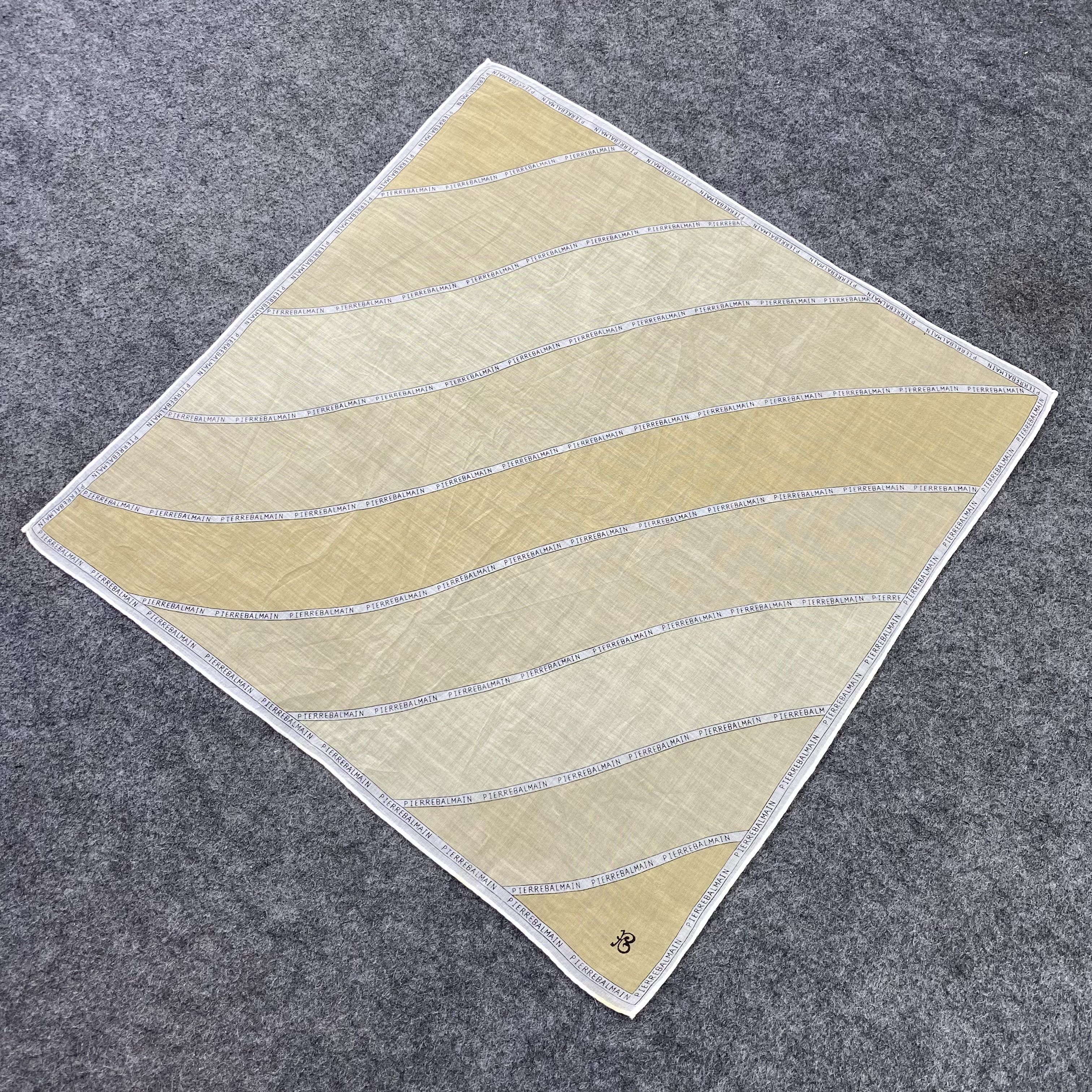 Pierre Balmain Pierre Balmain Handkerchief / Bandana / Neckerchief-B1248 Size ONE SIZE - 4 Thumbnail