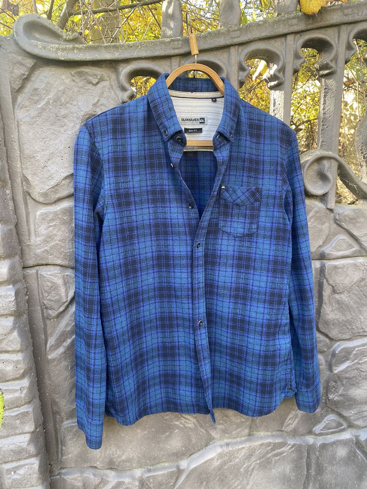 Quiksilver × Vintage Vintage Quiksilver Shirt Premium Collection Size US S / EU 44-46 / 1 - 2 Thumbnail