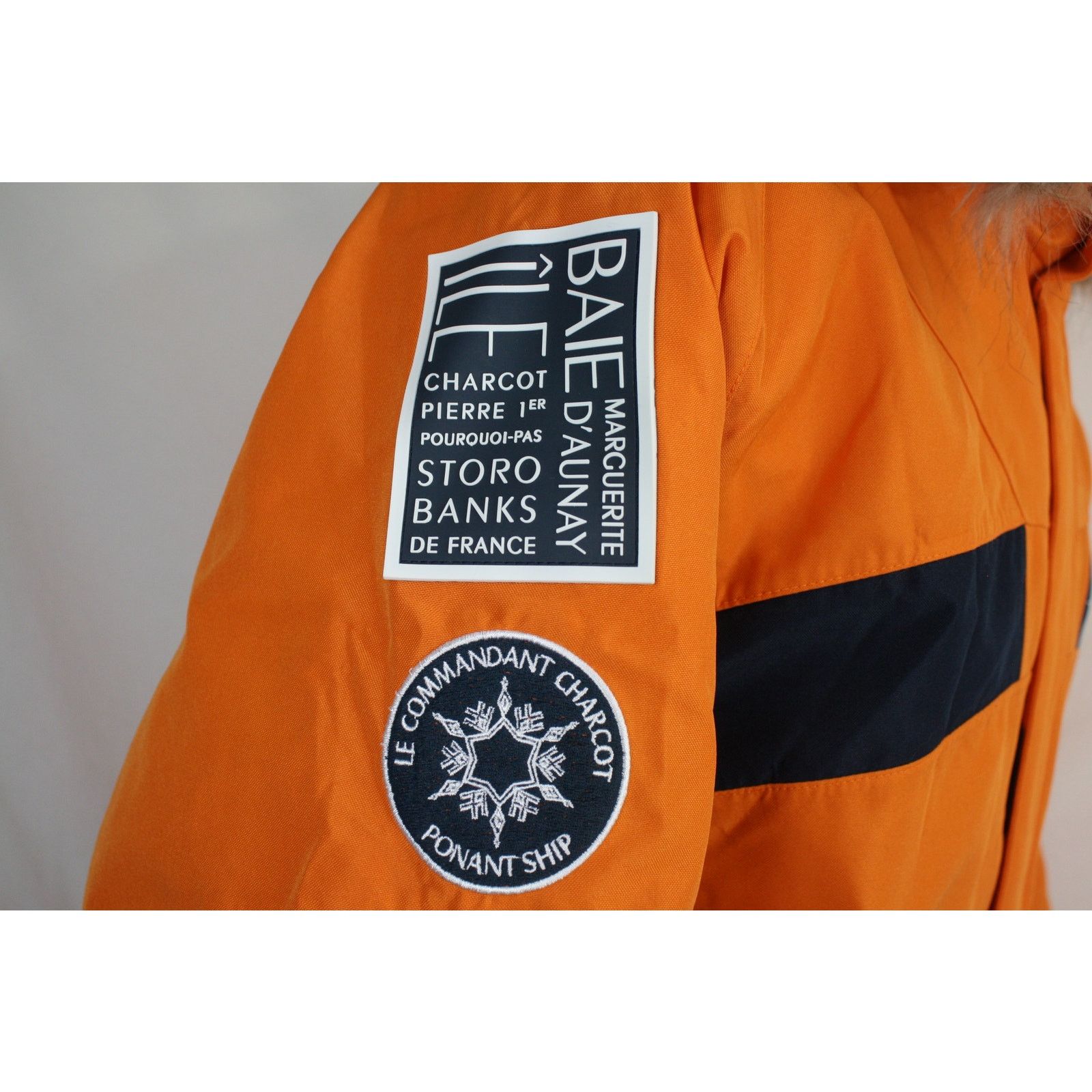 Vintage PONANT Polar Exploration Parka Coat Faux Fur Hood Expedition Size US L / EU 52-54 / 3 - 8 Thumbnail