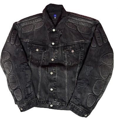 Gap YEEZY GAP DISTRESSED DENIM JACKET Size US M / EU 48-50 / 2 - 1 Thumbnail