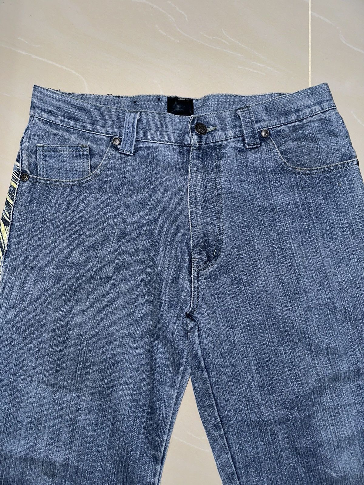 Japanese Brand RawBlue jeans rare design Size US 36 / EU 52 - 4 Thumbnail