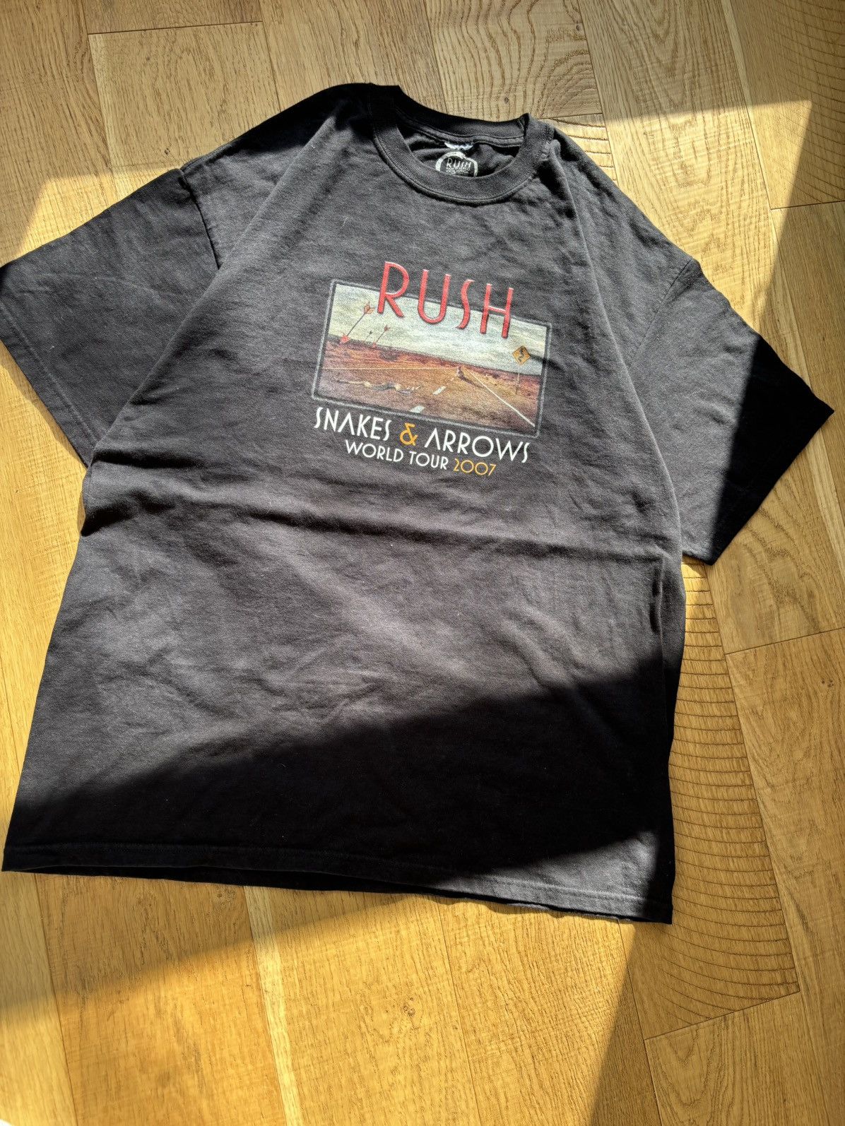 Band Tees × Vintage RUSH Band Tour graphic tee Size US XL / EU 56 / 4 - 1 Thumbnail